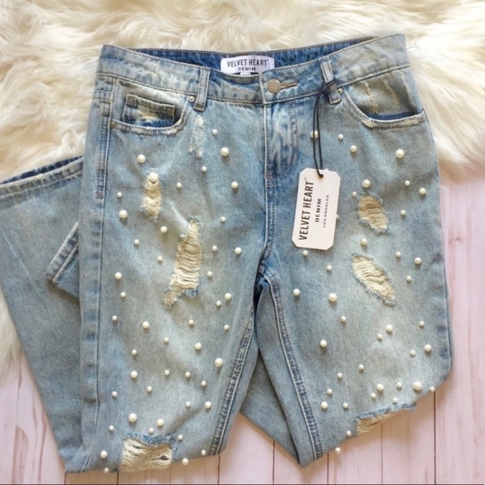 Velvet Heart - Pearl Jeans!!